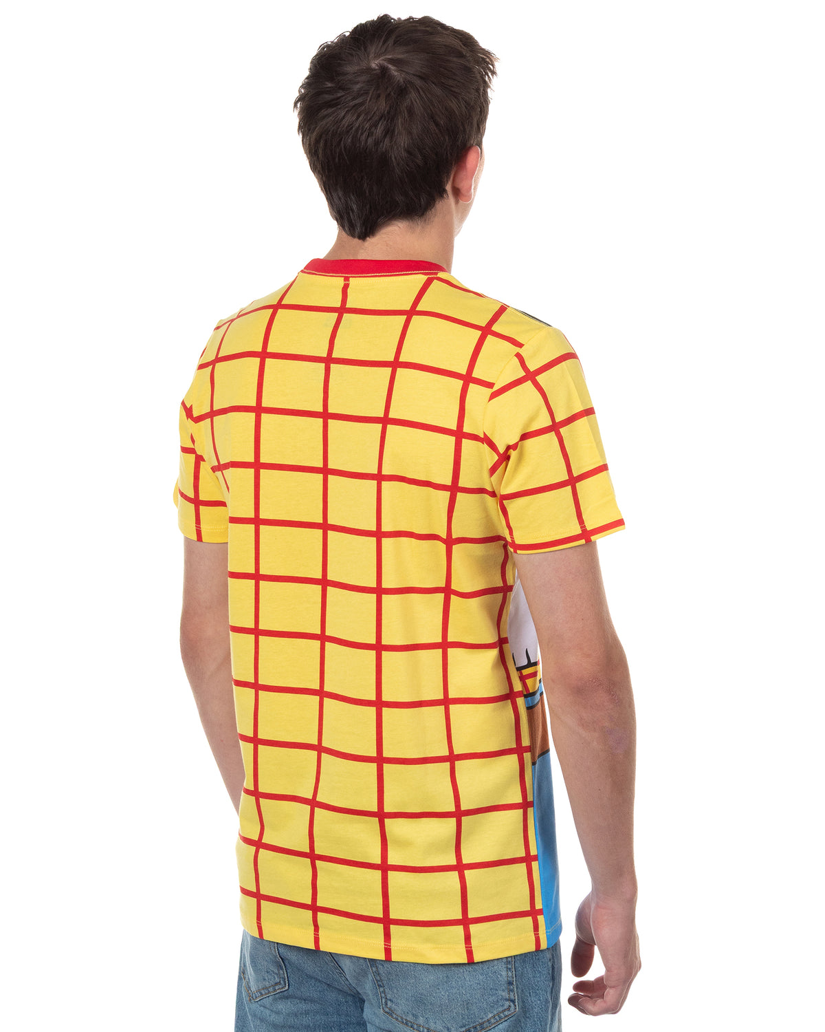 Disney Pixar Toy Story Shirt Men's Woody Sheriff Cowboy Costume T-Shirt
