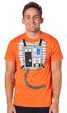 Star Wars Mens' Luke Skywalker X-Wing Pilot Suit T-Shirt