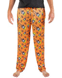 Naruto Anime Men's Chibi Character All Over Print Sleep Pajama Pants