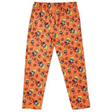 Naruto Anime Men's Chibi Character All Over Print Pajama Pants (Small)