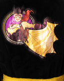 DC Comics Bombshells Women's Retro Batgirl Plush Fleece Hooded Robe