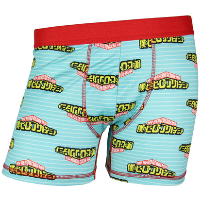 My Hero Academia Men's Anime Cartoon Boxer Brief 3-Pack Underwear Set