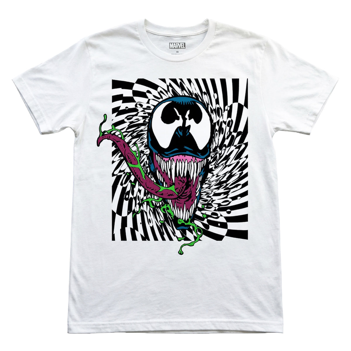 Marvel Venom Men's Hypnotized Long Tongue Graphic Print T-Shirt