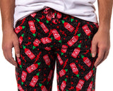 Sriracha Hot Sauce Men's Sriracha Bottle Splatter Pajama Lounge Pants