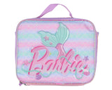 Barbie Mermaids 5-Piece 16" Backpack School Lunch Bag Set