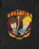 Beavis And Butthead Men's Heavy Metal Style Rock Out Band T-Shirt