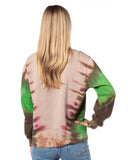 Grateful Dead Women's Forever Grateful Tie-Dye Crewneck Sweatshirt (XS)