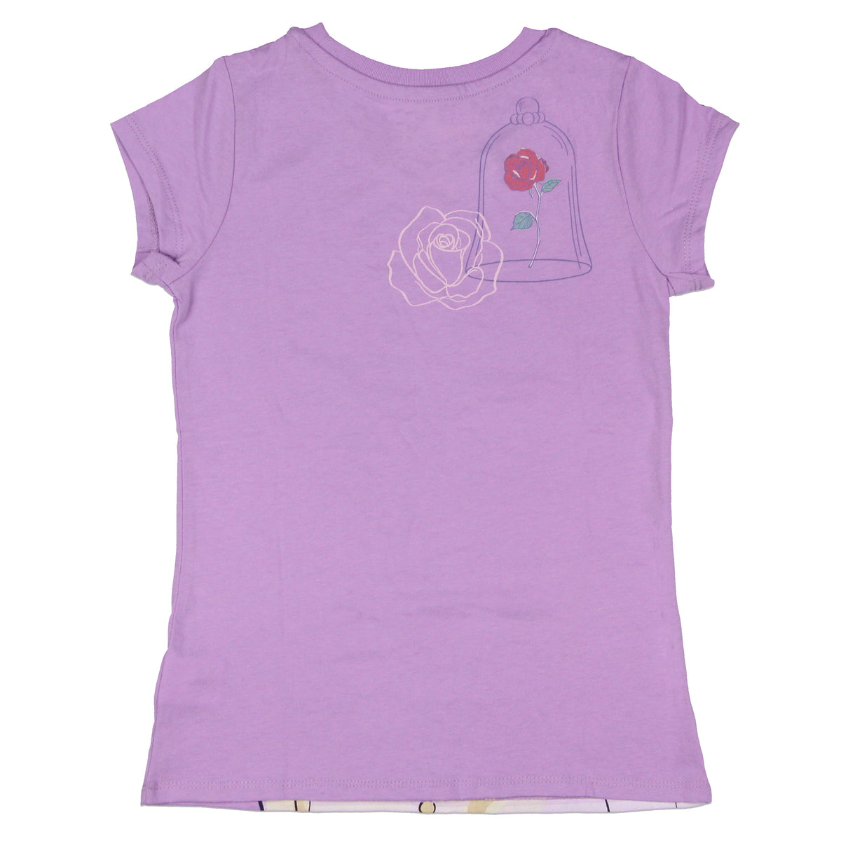 Disney Princess Girls' Belle Enchantment Awaits Graphic Print T-Shirt