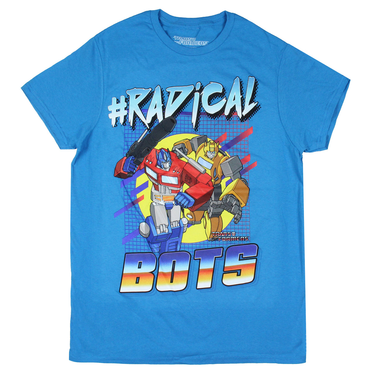 Transformers Men's #Radical Bots More Then Meets The Eye Graphic T-Shirt