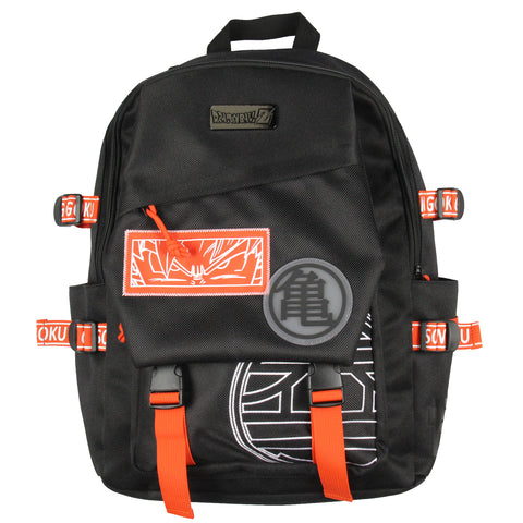 Dragon Ball Z Goku Anime Travel School Backpack With Padded Tech Pocket