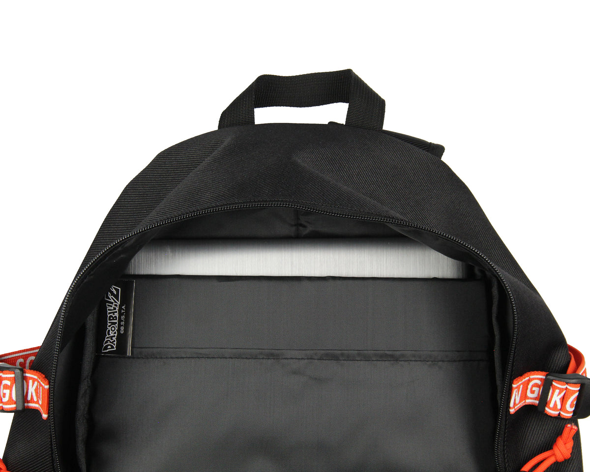 Dragon Ball Z Goku Anime Travel School Backpack With Padded Tech Pocket