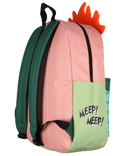 The Muppets Beaker 3D Character 17" Backpack Laptop Travel Bag Adjustable Straps