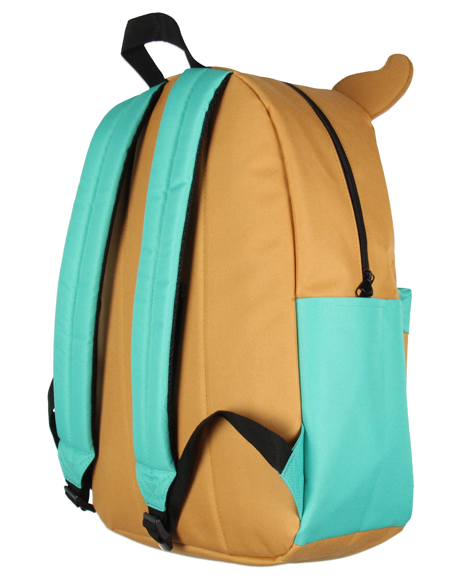 Scooby Doo Character 3D Ears 17" Backpack Laptop Travel Book Bag Padded Back Adjustable Straps