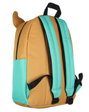 Scooby Doo Character 3D Ears 17" Backpack Laptop Travel Book Bag Padded Back Adjustable Straps