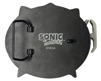 Sonic The Hedgehog Heavy Duty Sonic Design Metal Belt Buckle