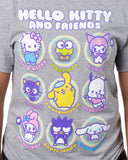 Sanrio Hello Kitty and Friends Women's Bubbles Boyfriend Fit T-Shirt