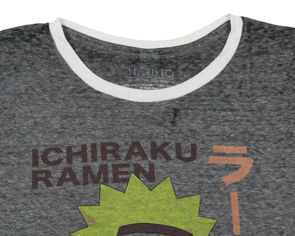Naruto Shippuden Women's Ramen Is The Best Pleasure Ringer Burnout T-Shirt Adult
