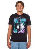DC Comics Batman Shirt Mens The Joker Adult Short Sleeve Graphic Tee (XL)