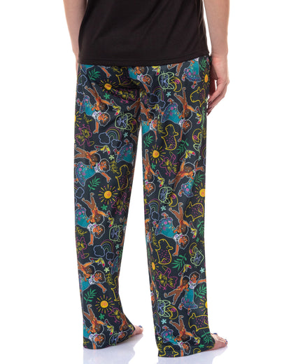 Disney Women's Encanto Allover Character and Drawings Lounge Pajama Pants