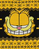 Garfield Cat Men's Big Grin Fair Isle Design Pullover Ugly Christmas Sweater