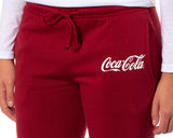 Coca-Cola Women's Holiday Junior's Sweatpants Flair Lounge Pajama Pants