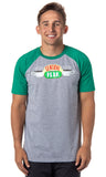 Friends TV Series Men's Central Perk Caf� Baseball-Style Logo T-Shirt