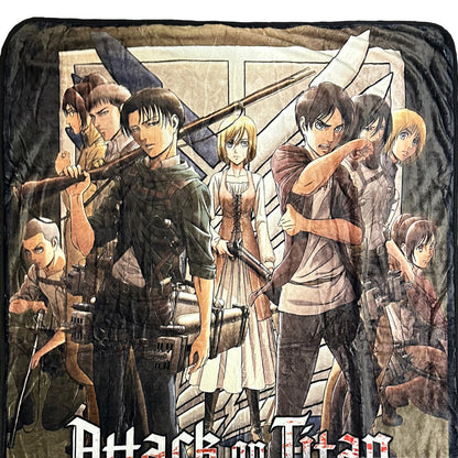Attack On Titan Underground Chapel Scene Historia Eren Throw Blanket 62' X 44"