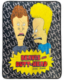 Beavis And Butthead Blanket Huh-huh 90s TV Series Throw 45" X 60"