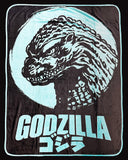 Godzilla Blanket King of the Monsters All-Over Design Plush Fleece Throw