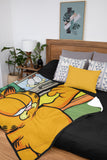 Garfield and Odie Blanket 46" X 60" Flannel Fleece Throw