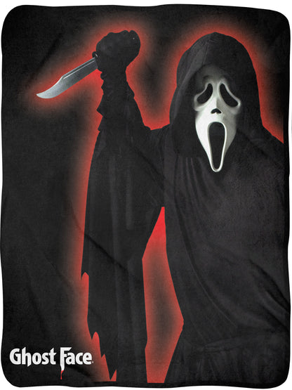 Movie Ghostface Super Soft Plush Fleece Throw Blanket 46" X 60"