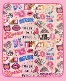 Mean Girls Blanket Thats So Fetch Plastics Icons Fleece Throw 45" X 60"