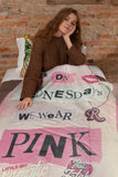 Mean Girls Blanket We Wear Pink On Wednesdays Throw 45" X 60"
