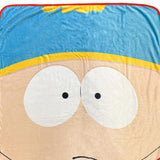 South Park Blanket Cartman Red Jacket All-Over Design Plush Lap Throw