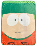 South Park Blanket Kyle Broflovski 90s TV Series Fleece Throw 45" X 60"