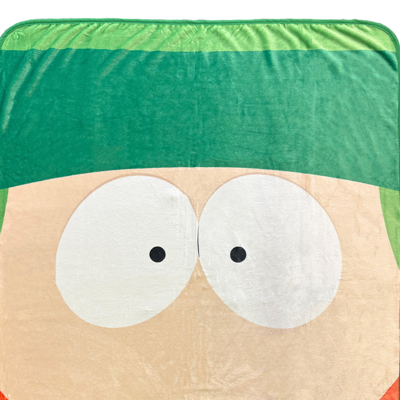 South Park Blanket Kyle Broflovski 90s TV Series Fleece Throw 45" X 60"