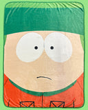 South Park Blanket Kyle Broflovski 90s TV Series Fleece Throw 45" X 60"