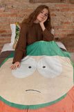 South Park Blanket Kyle Broflovski 90s TV Series Fleece Throw 45" X 60"