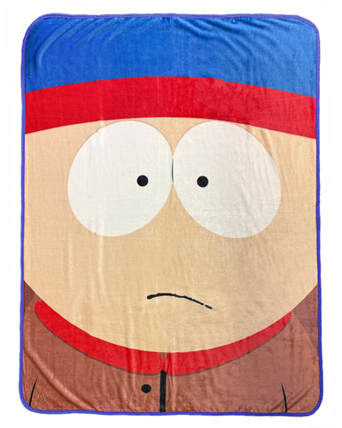 South Park Blanket Stan Marsh 90s TV Series Fleece Throw 45" X 60"