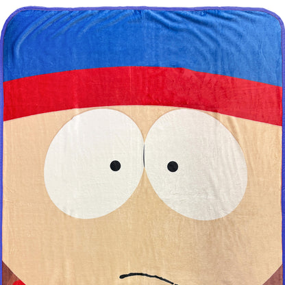 South Park Blanket Stan Marsh 90s TV Series Fleece Throw 45" X 60"