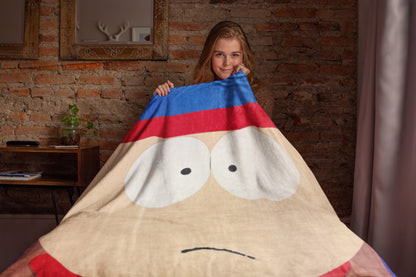 South Park Blanket Stan Marsh 90s TV Series Fleece Throw 45" X 60"