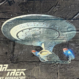 Star Trek Blanket The Next Generation USS Enterprise Fleece Throw 45" X 60"