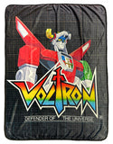 Voltron Throw Blanket Defender Of The Universe Retro Blank With Buttons 45" x 60"