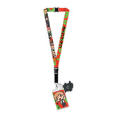 Chainsaw Man Keychain Manga Anime ID Badge Holder Lanyard w/ Rubber Pendant