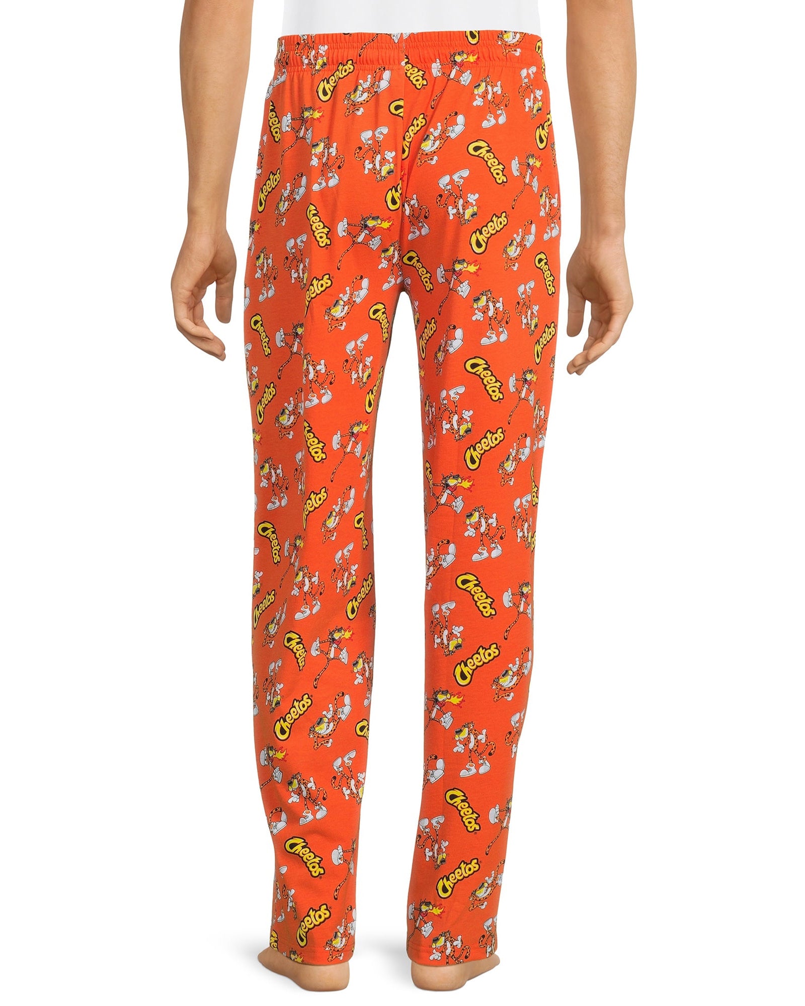 Cheetos Pajama Pants Mens Chester Cheetah All Over Print PJ Bottoms