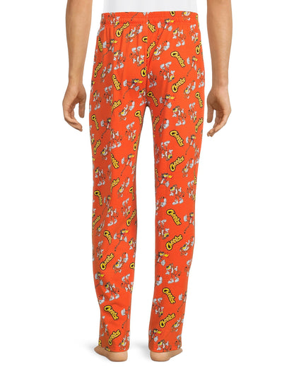 Cheetos Pajama Pants Mens Chester Cheetah All Over Print PJ Bottoms