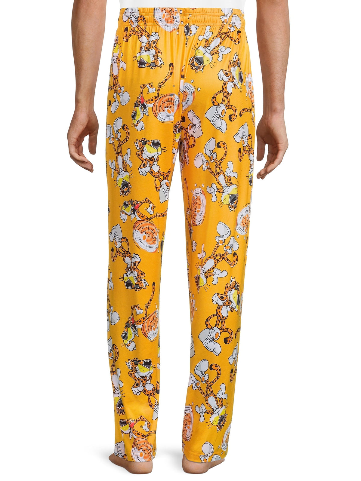 Cheetos Men's Chester Cheetah Allover Print Lounge Sleep Pajama Pants