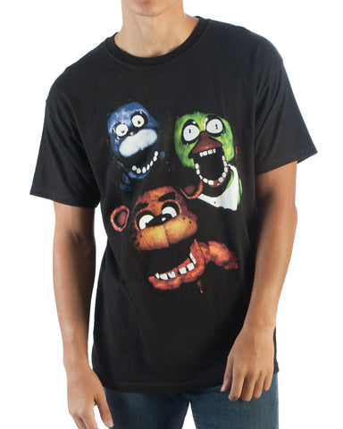Five Nights at Freddy's T-Shirt Men's Chica Fazbear and Bonnie Tee