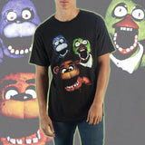 Five Nights at Freddy's T-Shirt Men's Chica Fazbear and Bonnie Tee