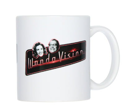 Marvel Studios Wanda Vision Logo Miniseries Coffee Mug 11 Oz. Disney+ Maximoff